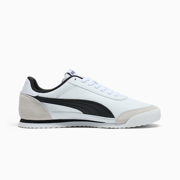Sneakers Turino II OG Femme, PUMA White-PUMA Black-Vapor Gray-PUMA Gold, extralarge